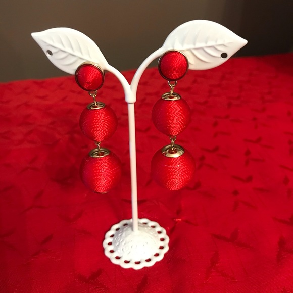 🆕 Beautiful Red earrings. - Picture 1 of 4